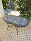 Handmade oval crafts mosaic table moroccan luxury table customizable