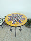 Handmade mid century dining mosaic table coffee table for outdoor indoor