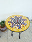 Handmade mid century dining mosaic table coffee table for outdoor indoor