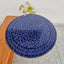 Midnight blue outdoor patio blue table moroccan style home decor