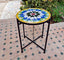 Handmade moorish star mid century mosaic table