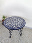 Handmade mid century mosaic table moroccan tiles crafted indoor outdoor coffee table