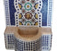 Large Moroccan Mosaic Water Fountain