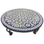 Handmade Traditional Round Mosaic tile table