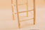 High Bar Chair in wood and rope, Bar Stool