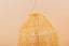 Raffia bell pendant lamp Shade H60cm