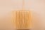 Raffia wall light fixture with lampshade