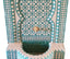 Aqua white Moroccan Mosaic Fountain