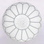 White Pouf Leather