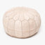 Light Pink Pouf Leather