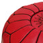 Red Pouf Leather